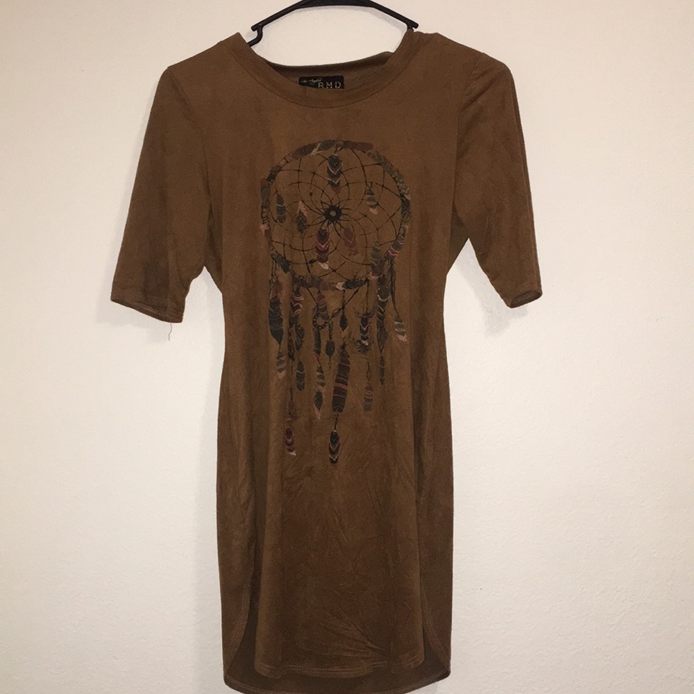 Brown “Dream Catcher” Dress